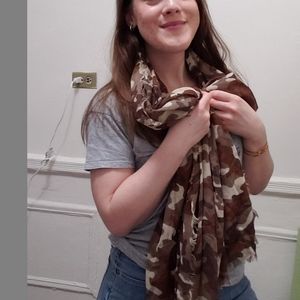 Ralph Lauren Camo Scarf